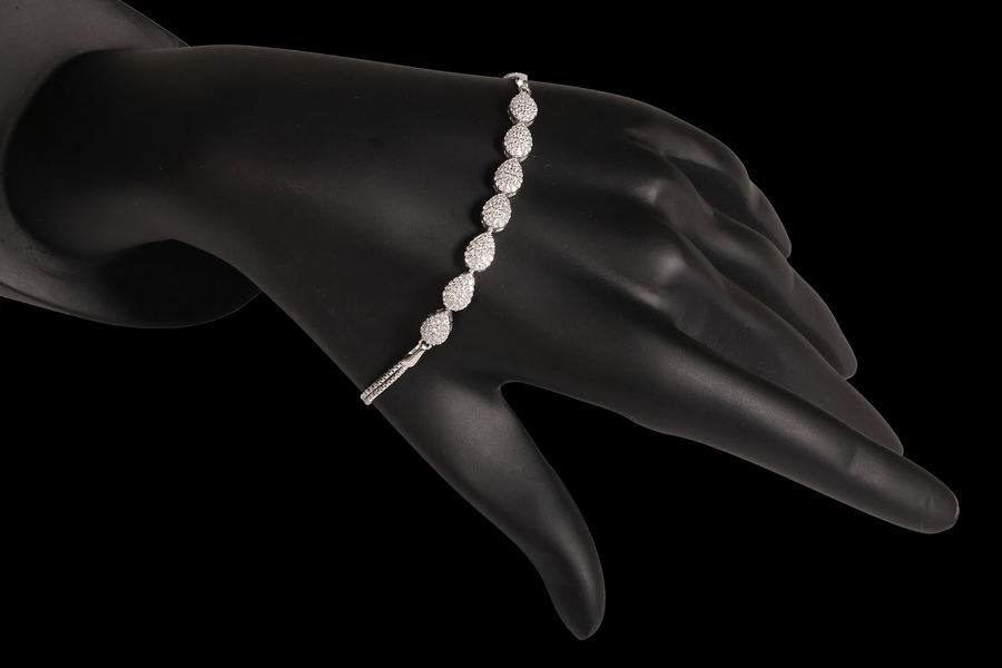 Liron Silver Kilit Form Bileklik